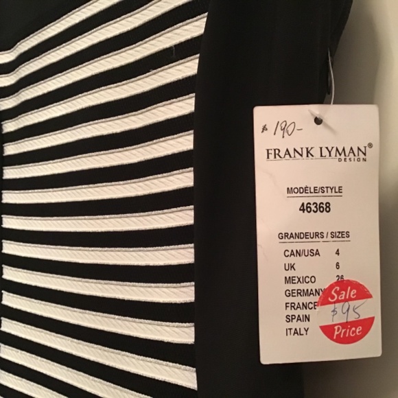 Frank Lyman Dress Size 4 CAN-USA. - Picture 4 of 5